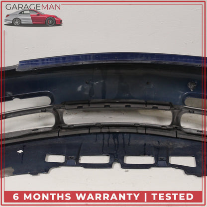 1999-2001 Porsche 911 Carrera 996 Front Bumper Cover Lapis Blue Metallic OEM