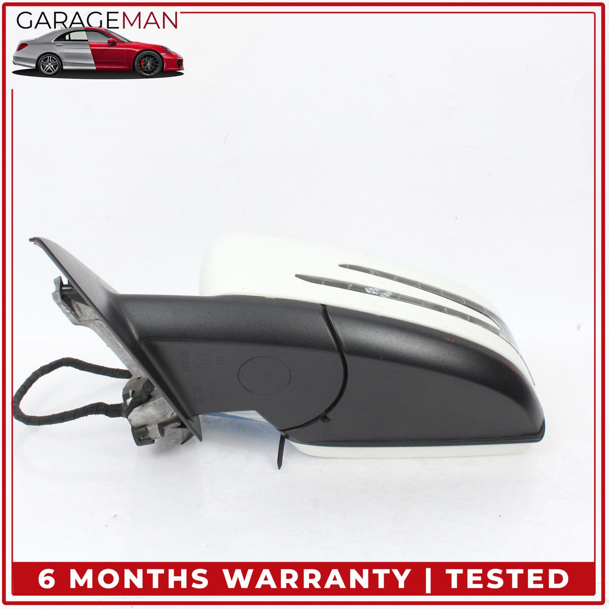 2015-2020 Mercedes X156 GLA250 Left Side Door Rear View Mirror w/ Blind Spot OEM