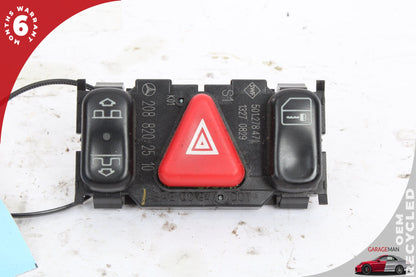 98-03 Mercedes-Benz CLK55 AMG W208 Hazard Door Lock Switch 2088202510 OEM