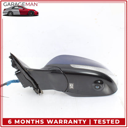 2014-2024 Infiniti Q50 V37 Front Left Door Rear View Mirror w/ Camera Blue OEM
