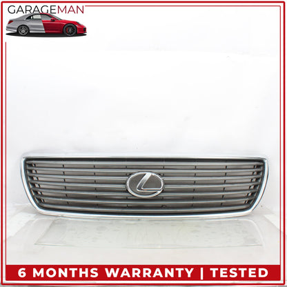 2001-2003 Lexus LS430 XF30 Front Hood Radiator Grille w/ Emblem 5311250090 OEM