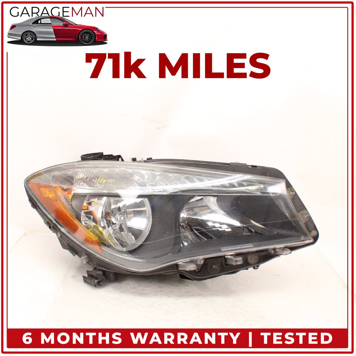 2014-2019 Mercedes-Benz CLA250 C117 Front Right Halogen Head Light Lamp OEM