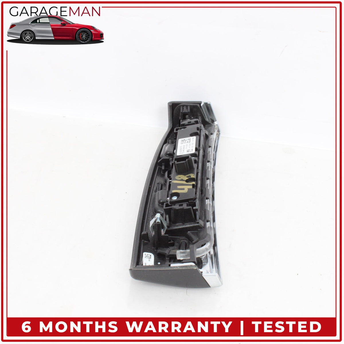 2014-2020 Mercedes W222 S550e Dashboard Trim Wood w/ Parking Sensor Switch OEM