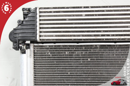 2014-2020 Fiat 500L Engine Cooling Radiator AC A/C Condenser Assembly OEM