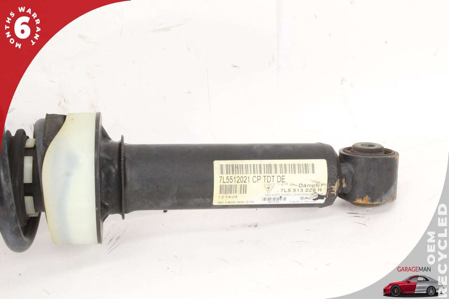 2008-2010 Porsche Cayenne 957 Rear Left and Right Shock Strut Absorber Set OEM