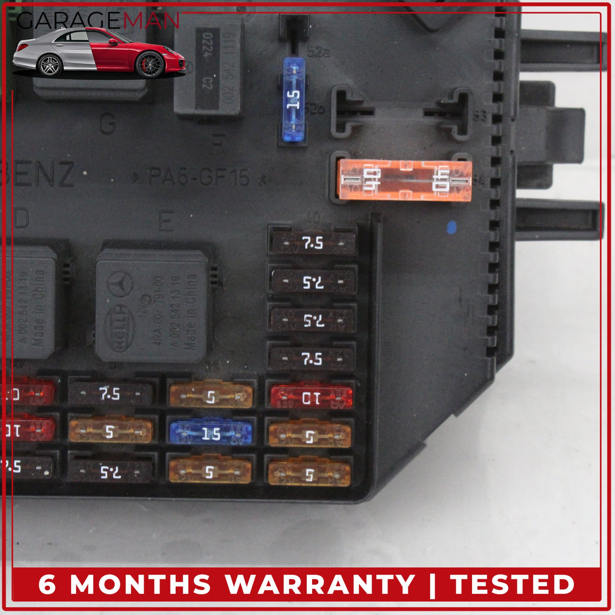 2011-2014 Mercedes W221 S400 Front SAM Under Hood Fuse Box Module 2219067200 OEM