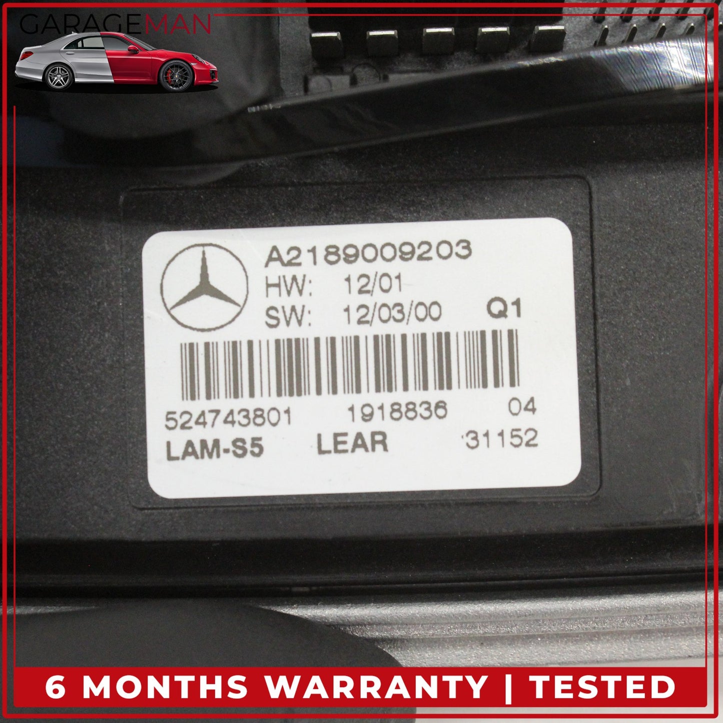 2012-2014 Mercedes-Benz CLS550 W218 Sedan LED Headlamp Ballast 2189009203 OEM
