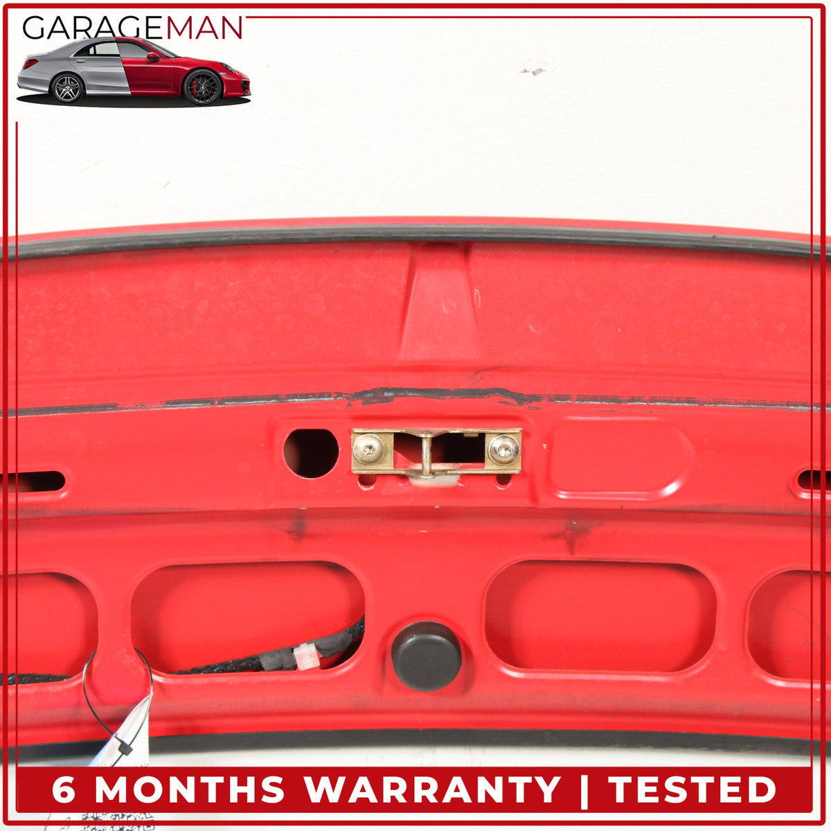 1999-2005 Porsche 911 996 Convertible Soft Top Rear Deck Tonneau Cover Red OEM