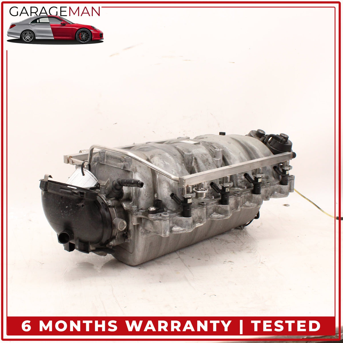 2007-2012 Mercedes W221 S550 Engine Air Intake Manifold w/ Throttle Body OEM