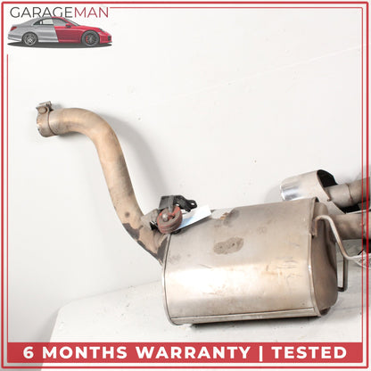 2013-2015 Jaguar XF X250 Exhaust Muffler Left and Right Side Set DX235230AB OEM