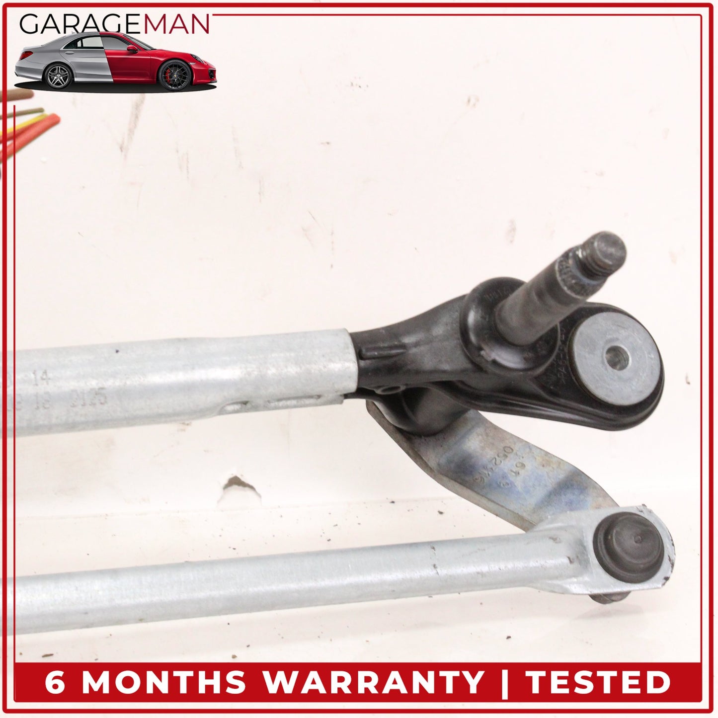 2014-2021 BMW 230i F22 Coupe Front Windshield Wiper Linkage w/ Motor 7267503 OEM