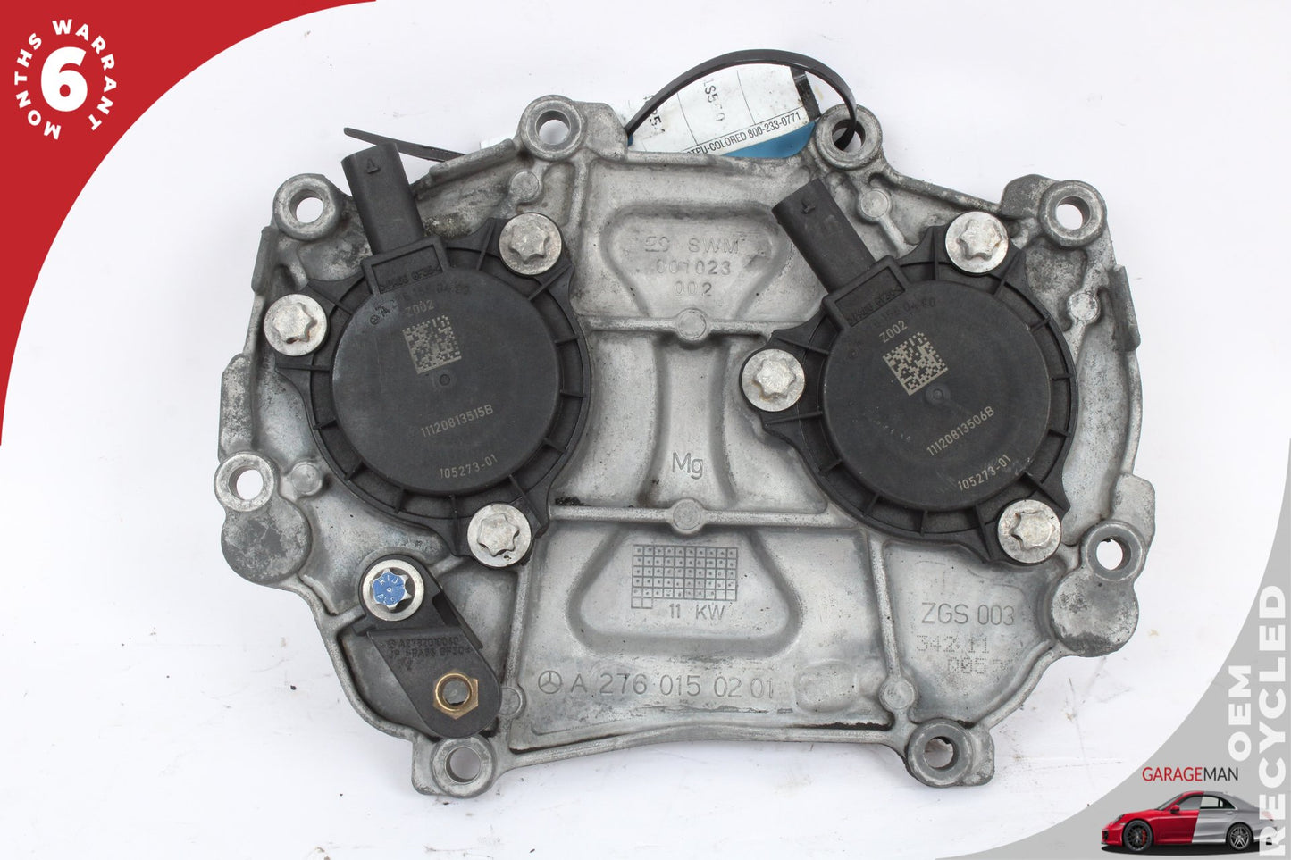 2012-2018 Mercedes W218 CLS550 Engine Timing Chain Cover Plate 2760150201 OEM