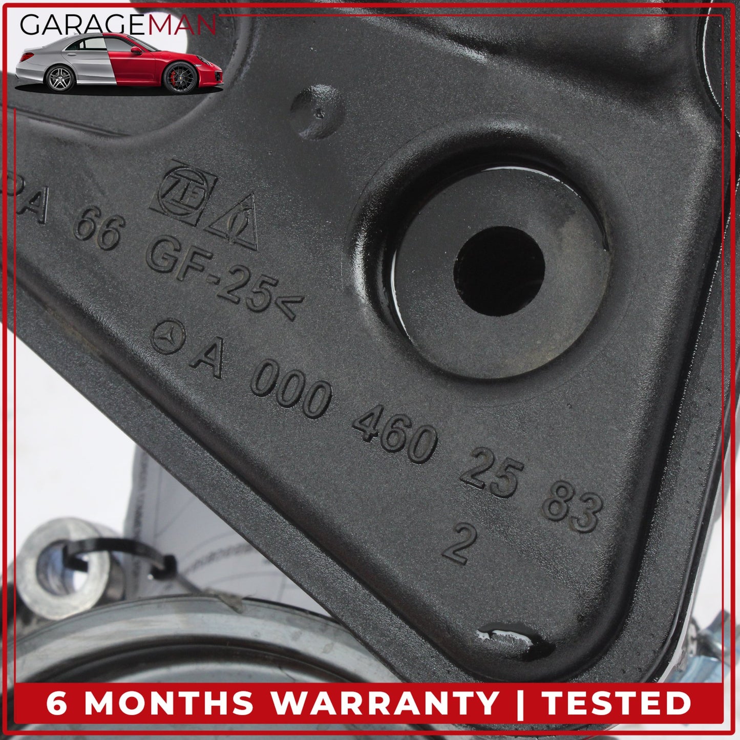 2006-2012 Mercedes W164 ML350 Power Steering Pump w/ Reservoir 0054662201 OEM