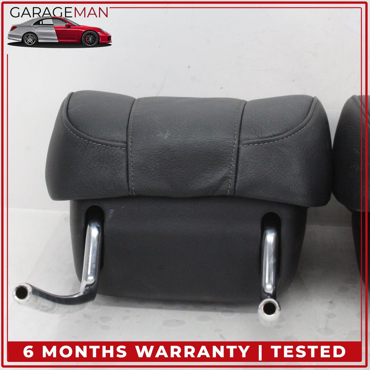 2014-2017 Mercedes W222 S550e Front Left and Right Side Seat Headrest Black OEM