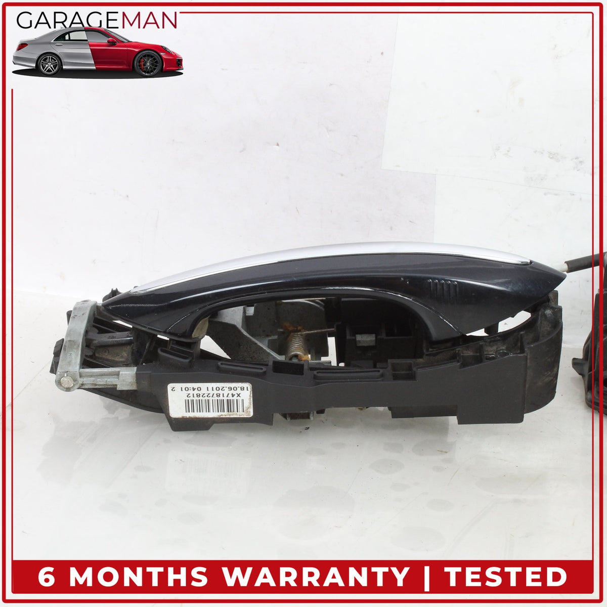 2012-2018 BMW 650i F13 Right Side Exterior Door Handle w/ Lock Latch 7231934 OEM
