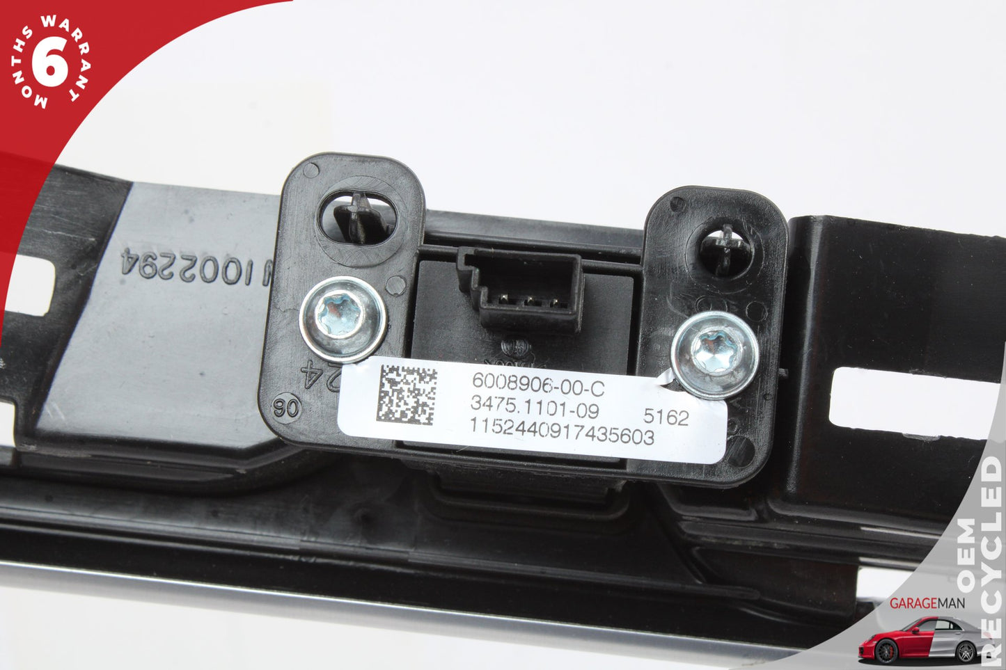 2012-2020 Tesla Model S Front Display Screen Trim w/ Switches 600890600C OEM