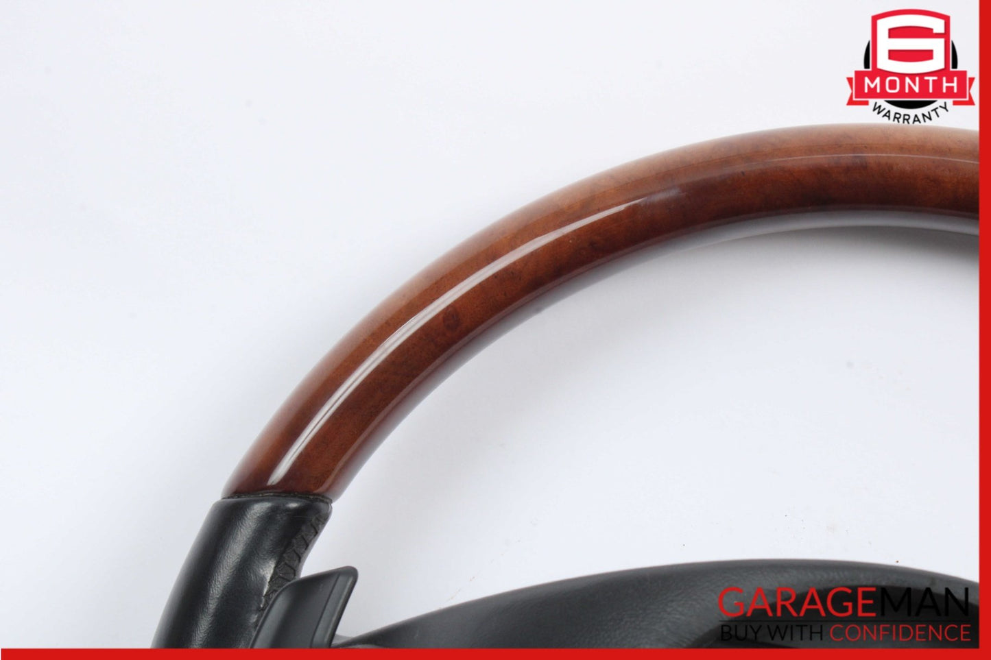 2010-2014 Mercedes-Benz S550 W221 Steering Wheel Wood Trim Black 2219063800 OEM