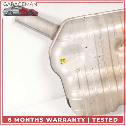 2013-2018 Audi A8 S8 Rear Left Driver Side Exhaust Muffler w/ Tip 4H0253611 OEM