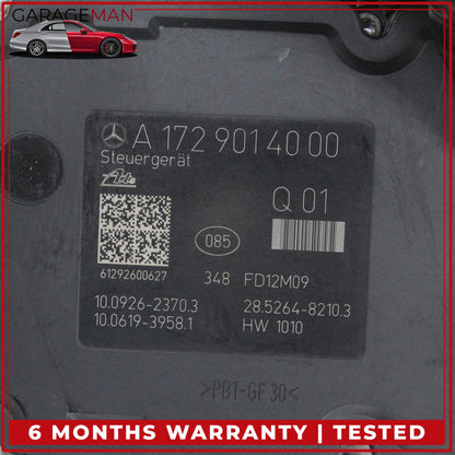 2012-2015 Mercedes W204 C250 C350 ABS Anti Lock Brake Pump Module 1729014000 OEM