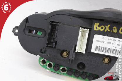 2000 Porsche Boxster 986 Manual Transmission Instrument Cluster Speedometer OEM