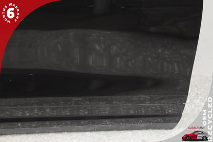 2011-2018 Porsche Cayenne 958 Front Right Passenger Side Door Shell Black OEM