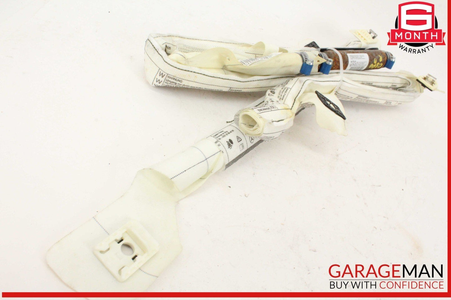 08-14 Mercedes W204 C300 C250 Left Driver Side Roof Curtain Airbag Air Bag OEM