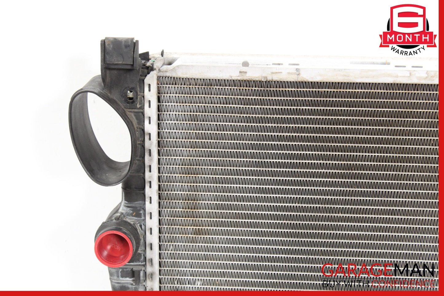 2003-2008 Mercedes R230 SL500 Engine Cooling Radiator AC A/C Condenser Assembly