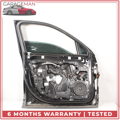 2011-2018 Porsche Cayenne 958 Front Left Driver Side Complete Door Black OEM