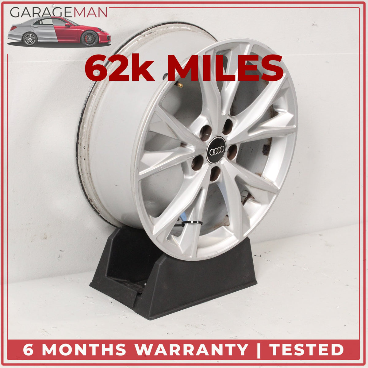 2019-2024 Audi Q3 Front or Rear Side Wheel Rim 7JX18H2 ET43 83A601025K OEM