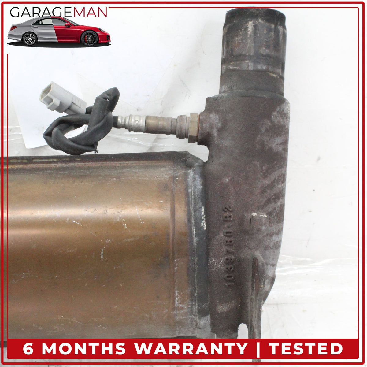 1997-1998 Jaguar XK8 Convertible Right Side Exhaust Downpipe NJA6700AG OEM