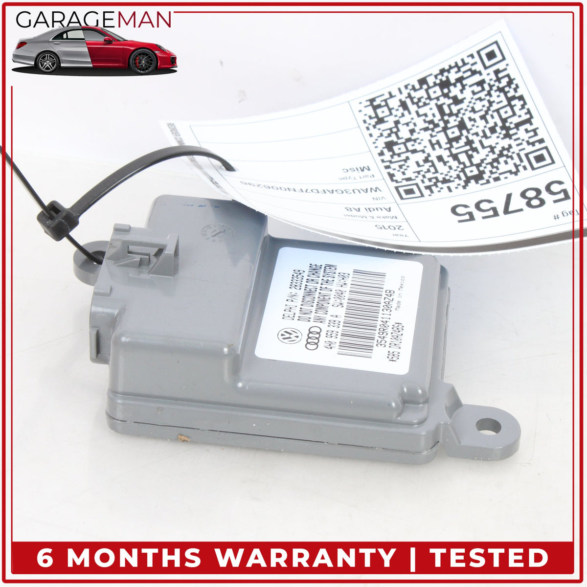 2011-2018 Audi A8 Front Right Seat Occupant Detection Module 4H0959339A OEM