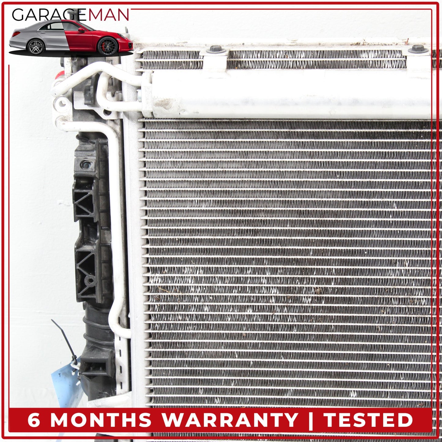 2006-2013 Mercedes W164 ML350 Engine Cooling Radiator A/C AC Air Condenser OEM