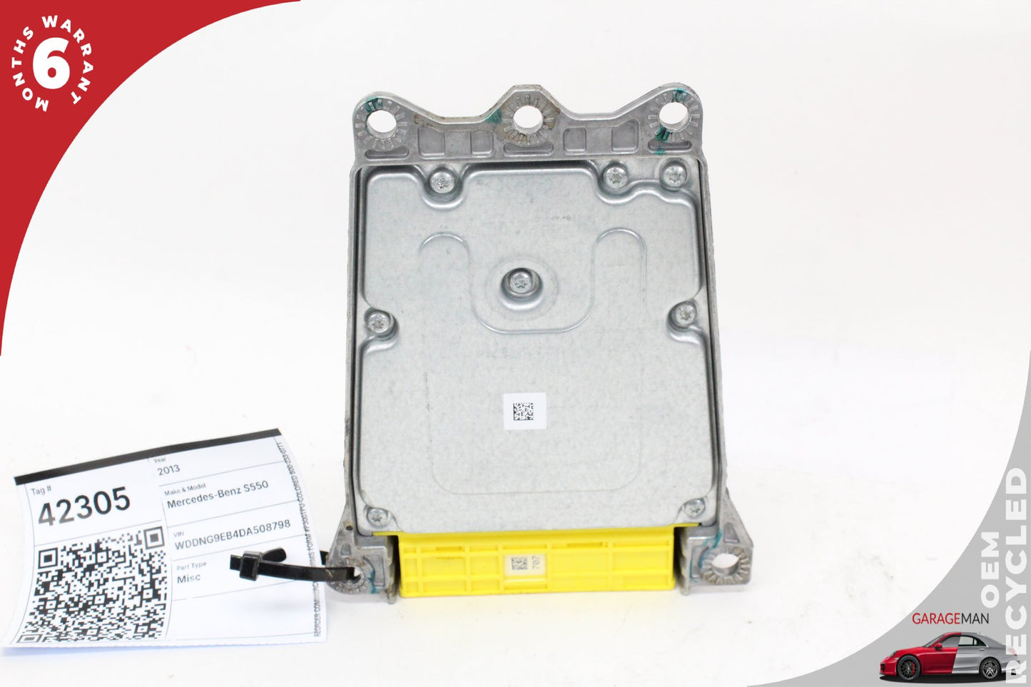 2007-2014 Mercedes-Benz S550 W221 Airbag Air Bag Sensor SRS Control Module OEM