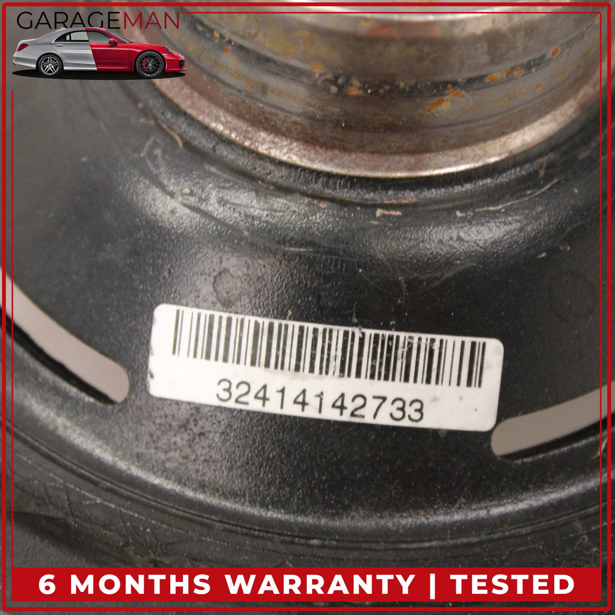 2010-2016 Mercedes W212 E400 RWD Engine Crankshaft Pulley Vibration Damper OEM