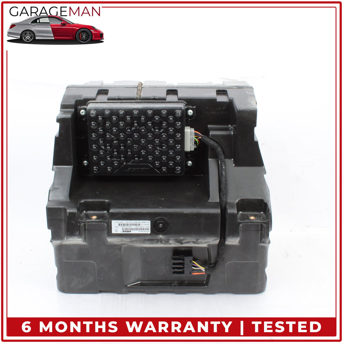 2010-2016 Porsche Panamera 970 Rear Bose Subwoofer Bass Box w/ Amplifier AMP OEM