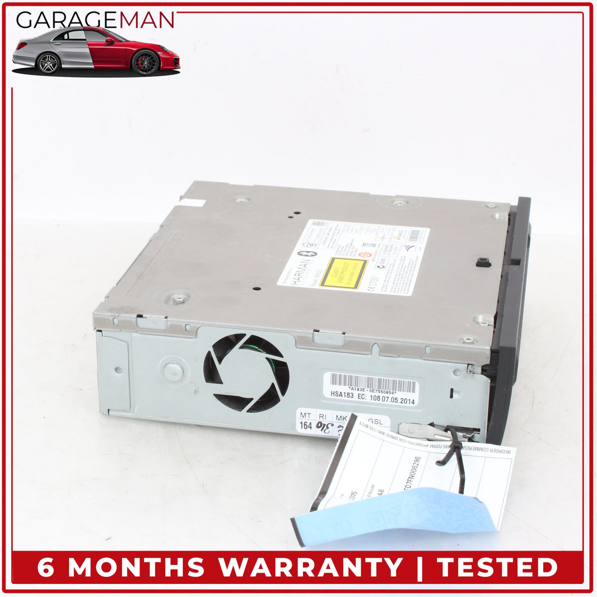 2013-2015 Audi A8 S8 Audio Radio MMI Multimedia CD Player 4H0035746G OEM