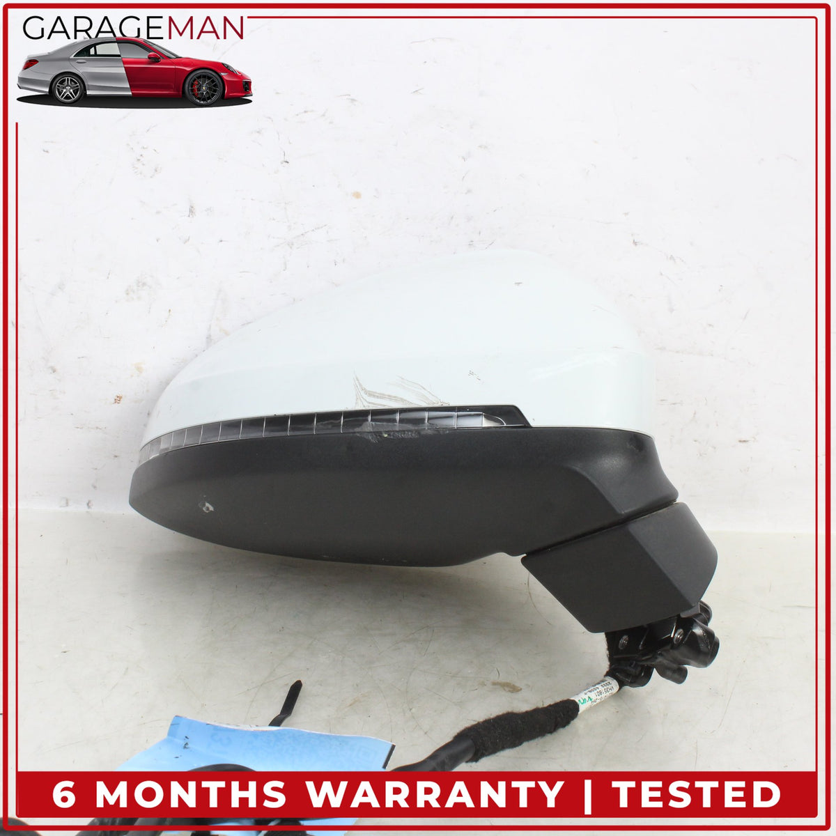 2017-2024 Audi A4 B9 Front Right Door Rear View Mirror 8W1857410Q OEM