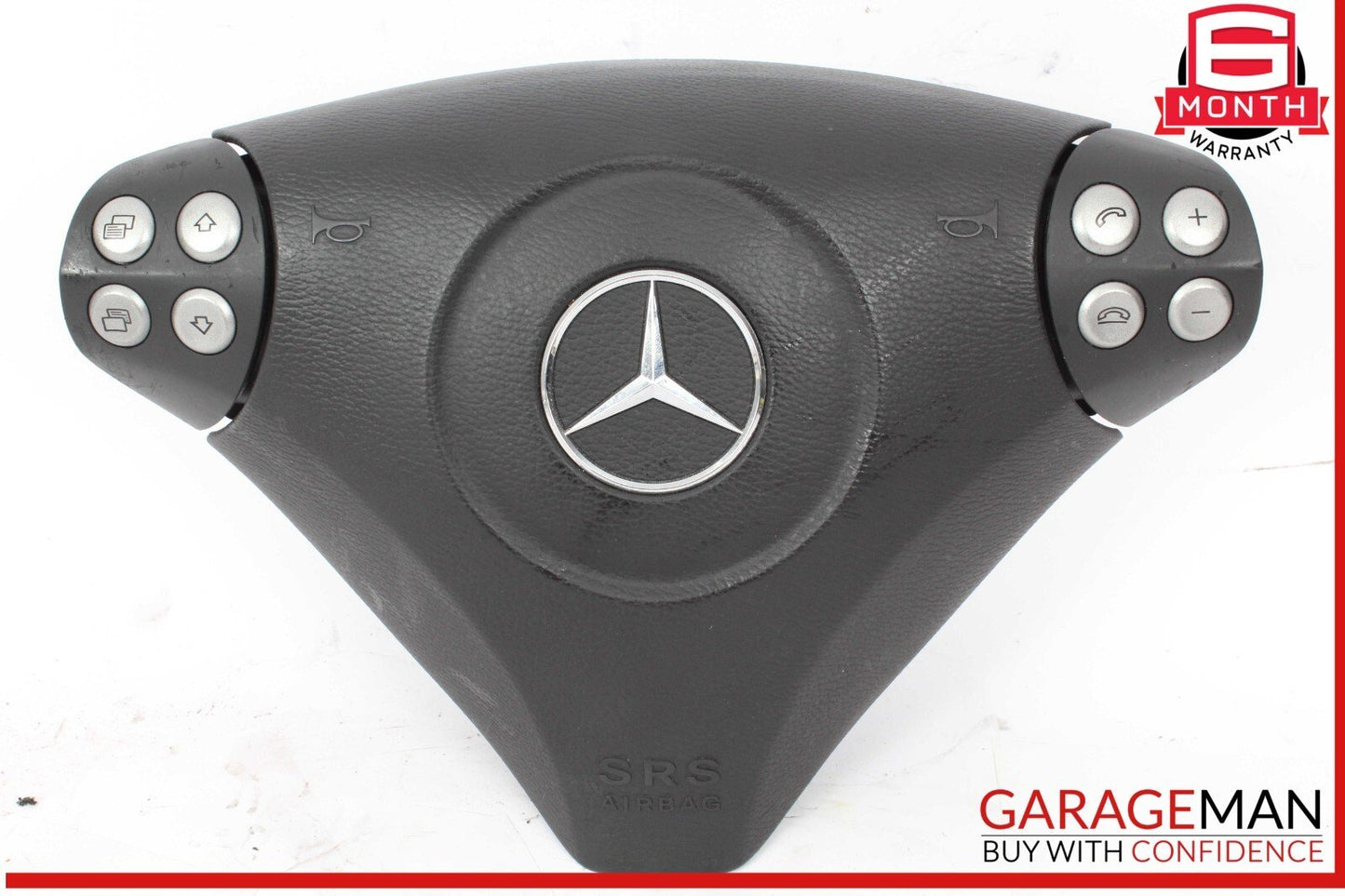 05-08 Mercedes W203 C230 C240 C350 Steering Wheel Air Bag Airbag Black OEM