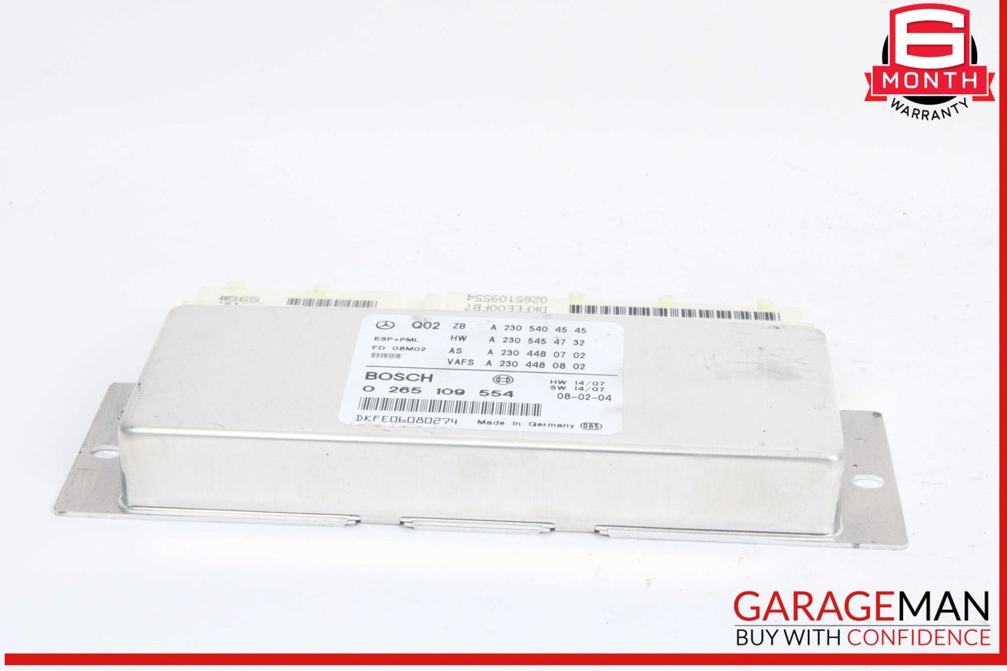 2007-2012 Mercedes SL550 R230 ESP Electronic Stability Control Module 2305404545