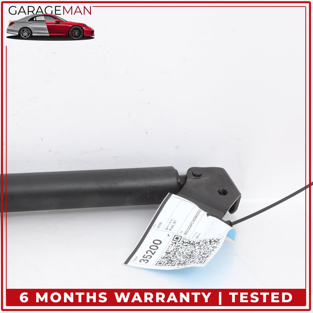 2012-2018 Audi A7 Trunk Lid Rear Left and Right Shock Lift Support Strut Set OEM