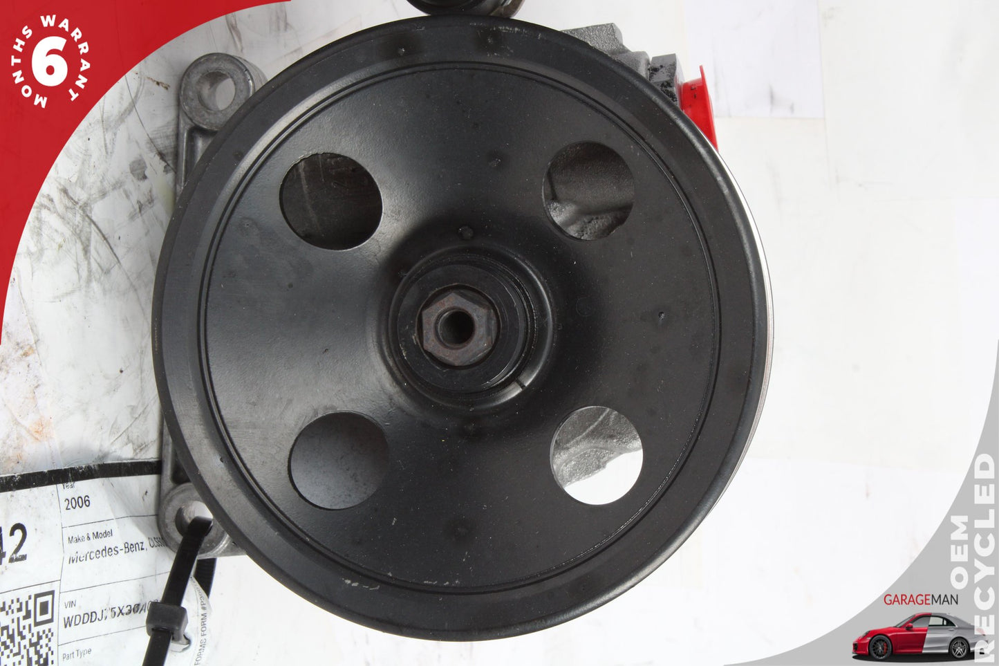 00-08 Mercedes-Benz CLS500 W219 Power Steering Pump Reservoir 0004600183
