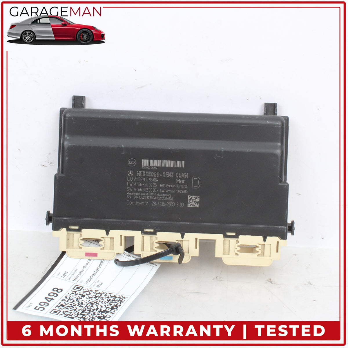 2012-2020 Mercedes W242 B Electric Drive Front Left Side Seat Control Module OEM