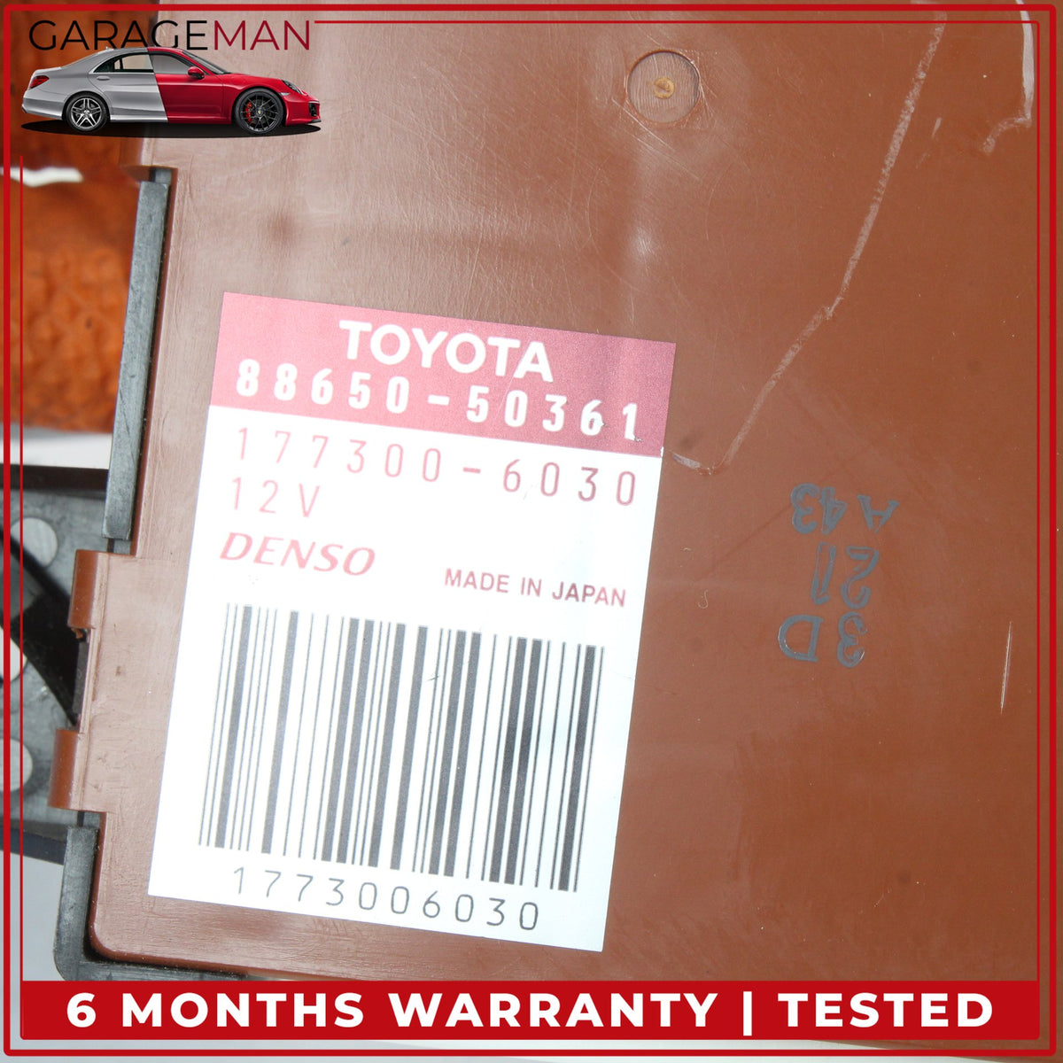 2001-2003 Lexus LS430 A/C Air Conditioning Climate Control Module 8865050361 OEM