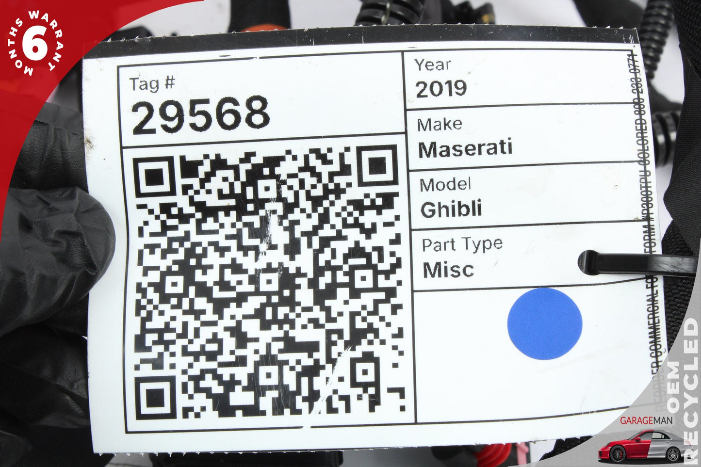 2014-2024 Maserati Ghibli M157 3.0L Engine Motor Wiring Wire Harness 7894188 OEM