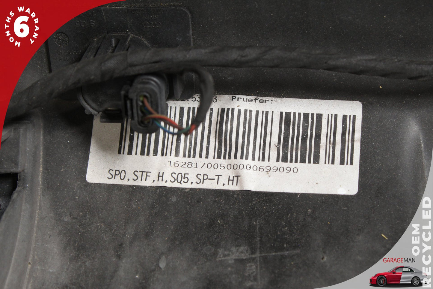 2014-2017 Audi SQ5 Q5 Rear Bumper Cover Assembly 8R0807303 OEM