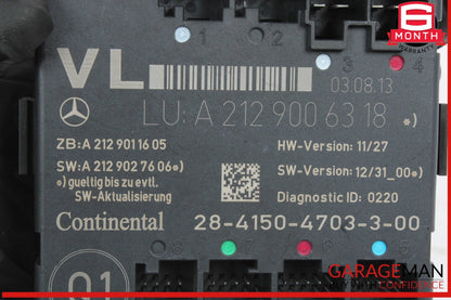 2008-2018 Mercedes-Benz E250 W212 Left Front Door Control Module 2129006318 OEM