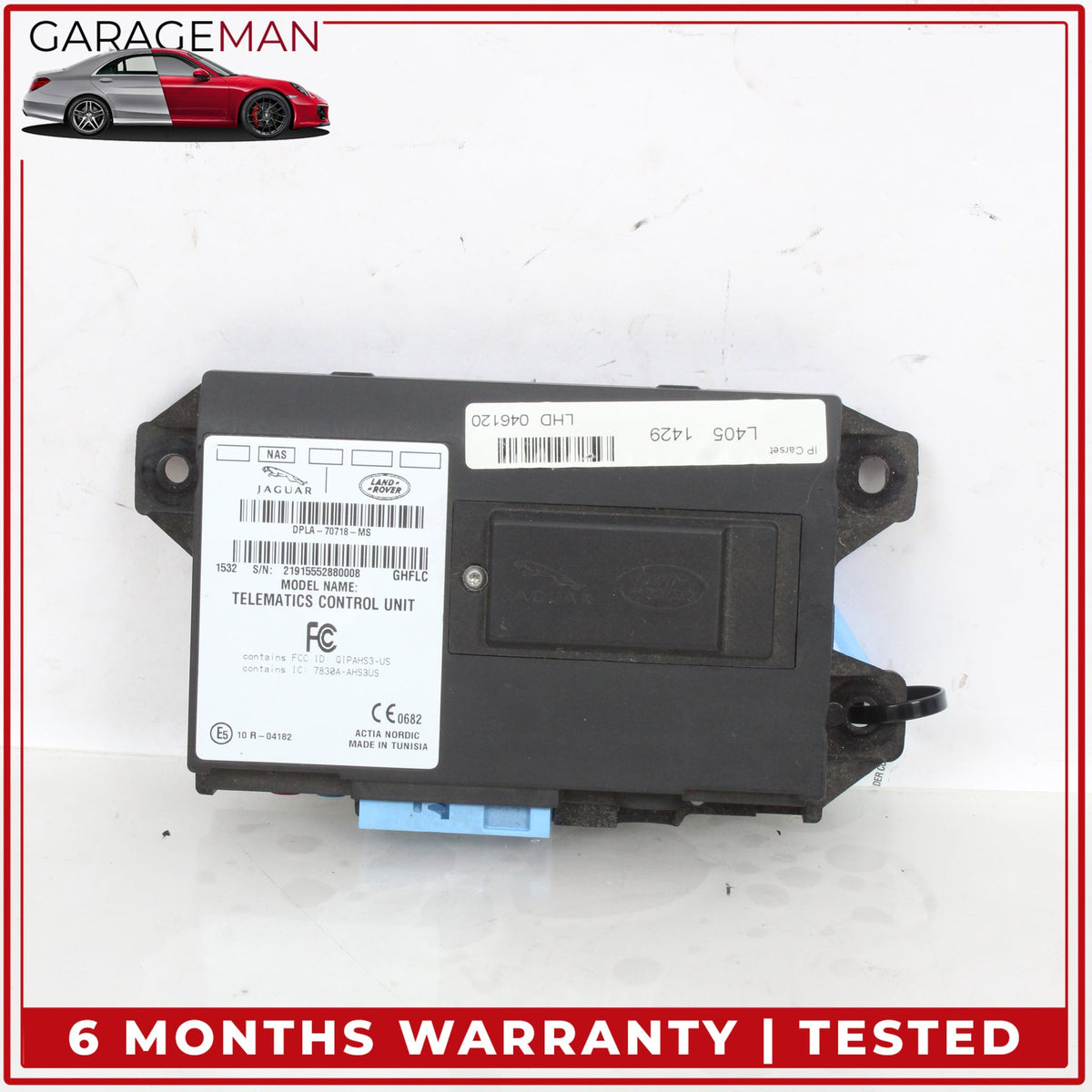 2015-2019 LR Range Rover L405 L494 Telematic Communication Control Module OEM