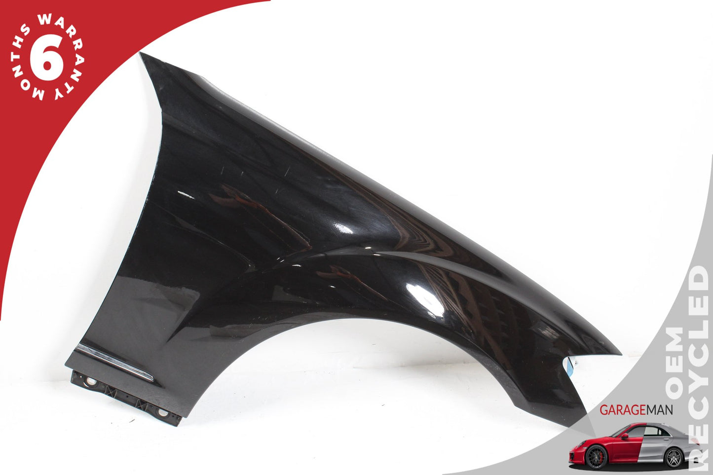 2007-2013 Mercedes W221 S550 S350 Front Right Passenger Side Fender Black OEM