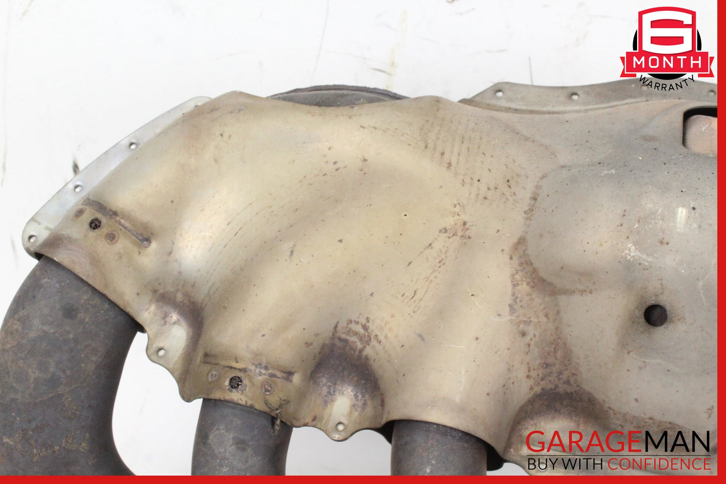 2014-2016 Porsche Cayman 981 Left Side Exhaust Manifold Catalytic Converter OEM