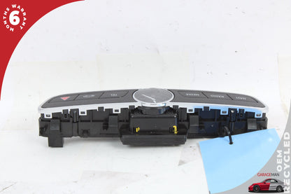 17-19 Mercedes-Benz E400 W213 Wagon Center Dash Hazard Control Switch w Clock 2138272000